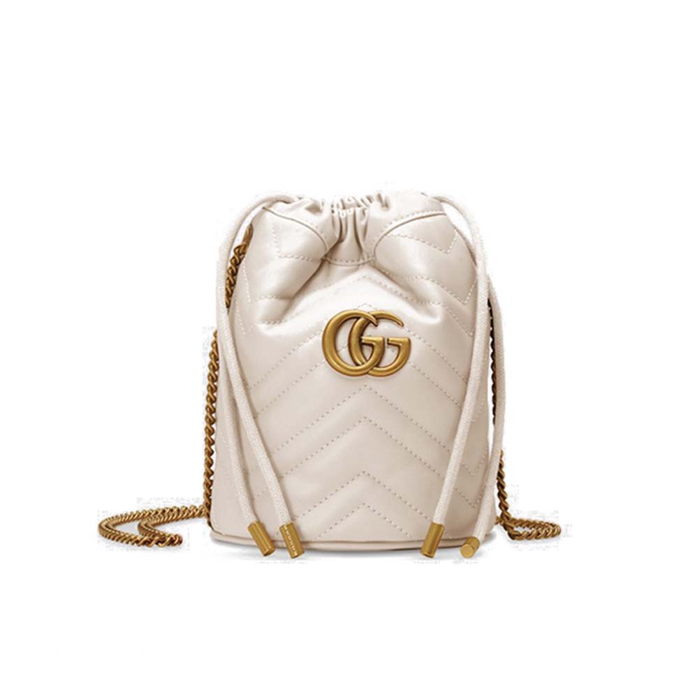 G*u*i gg marmont mini bucket bag 575163  (19*17*10.5cm)